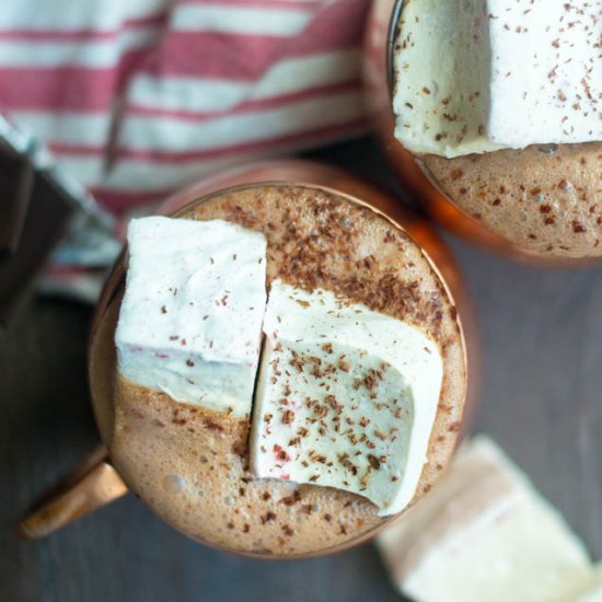 Peppermint Marshmallows & Hot Cocoa