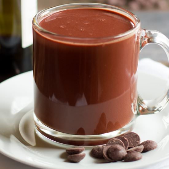 Red Wine Hot Chocolate