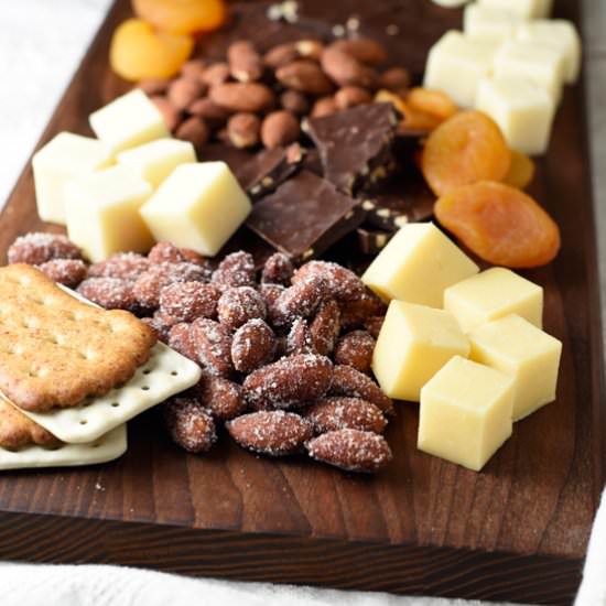 DIY Cheese and Nut Board