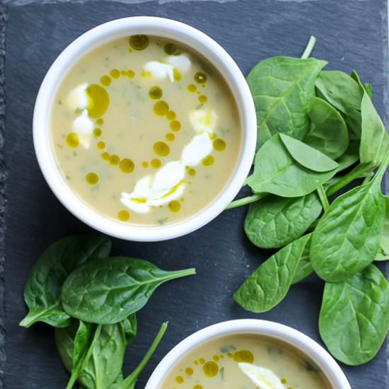 Vegan Potato Leek & Celeriac Soup