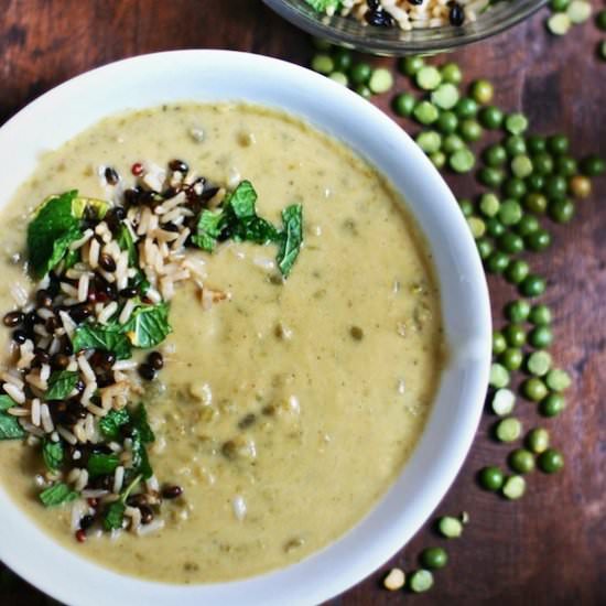 Coconut Split Pea Soup