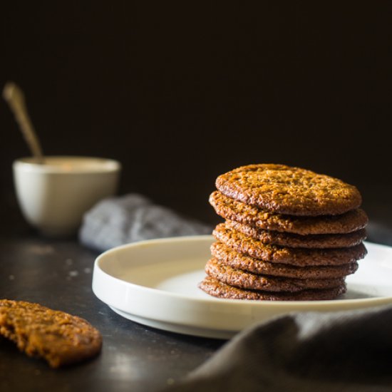 Vegan & Paleo Almond Spice Cookies