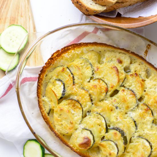 Zucchini and Potato Casserole