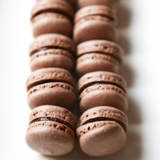 Gingerbread Macarons