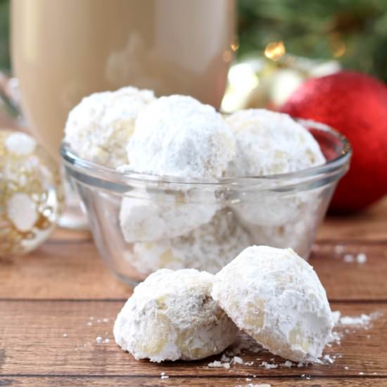 Almond Snowball Cookies