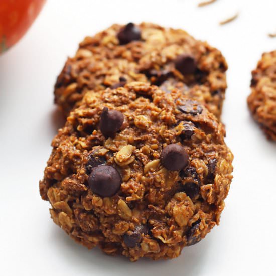 Pumpkin Oatmeal Cookies