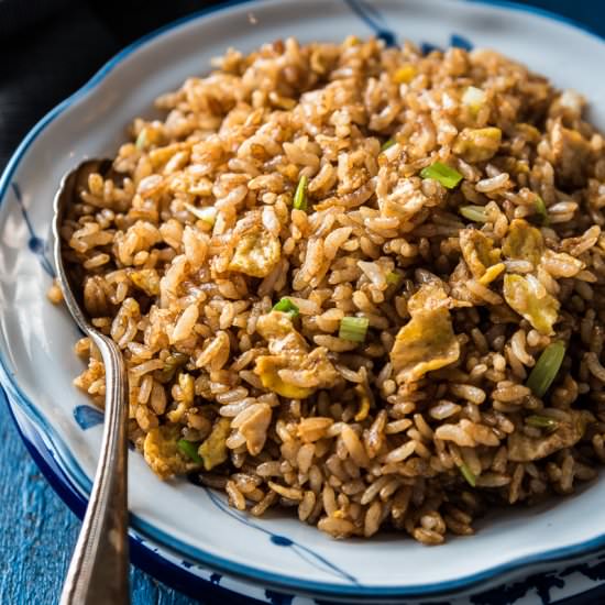 Soy Sauce Fried Rice