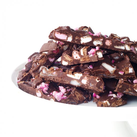 Peppermint Crunch Rocky Road