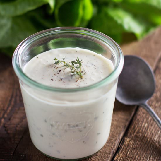 Homemade Ranch Dressing