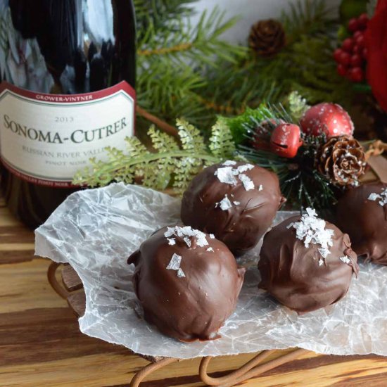 Wine Chocolate Truffles