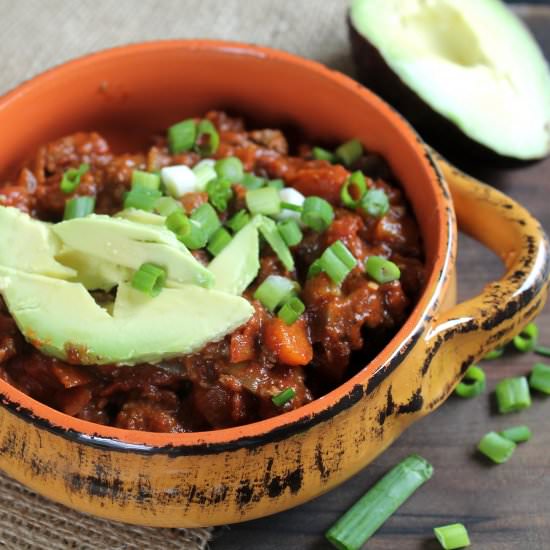 The Best Paleo Chili