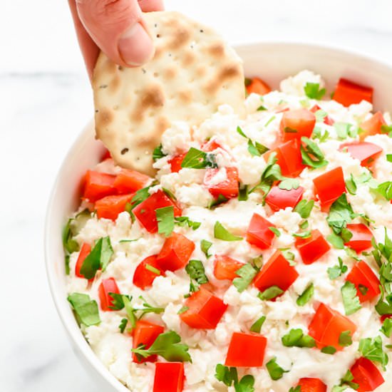 Easy Garlic Feta Dip