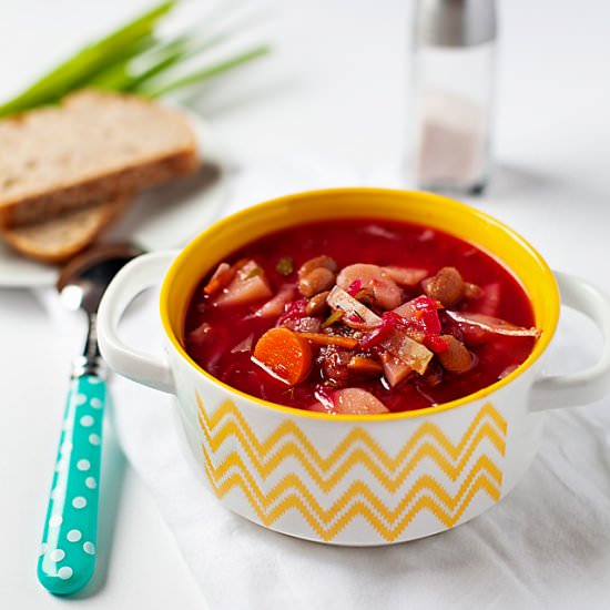 Fat Free Vegan Borscht