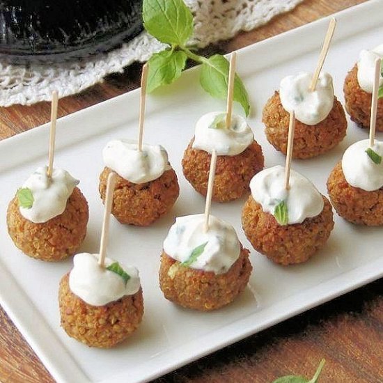 Quinoa Pecan Appetizer Balls