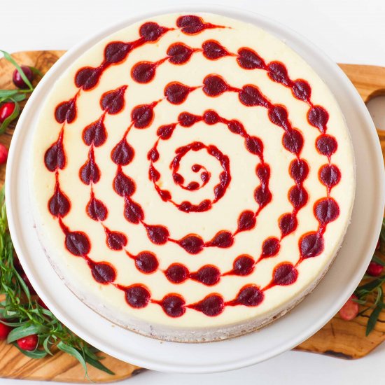 Cranberry Cheesecake