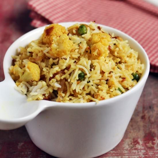 Cauliflower Pulao