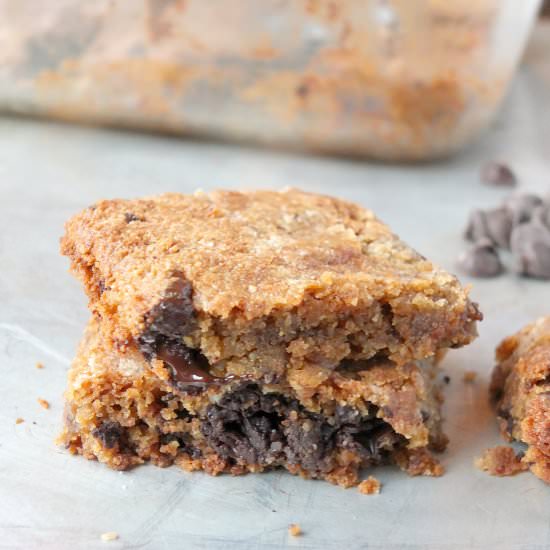 Paleo Vegan Blondies