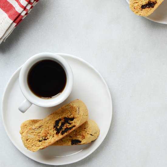 Cherry Almond Biscotti