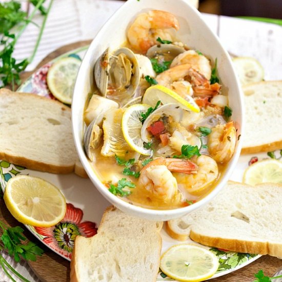 Tuscan Seafood Stew