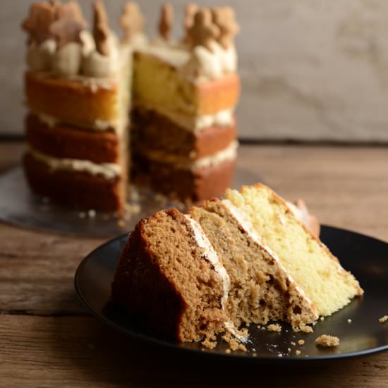 Gingerbread Latte Layer Cake