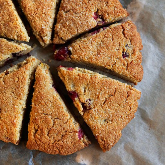 Cranberry Orange Scones