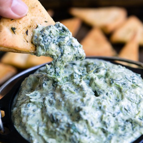 Yogurt Pesto Dip