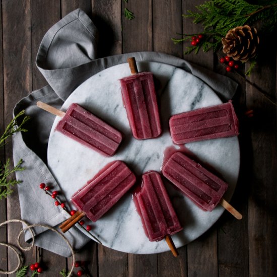 Mulled Wine Popsicles