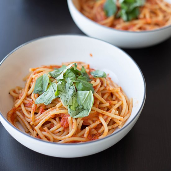 Roasted Tomato Pasta