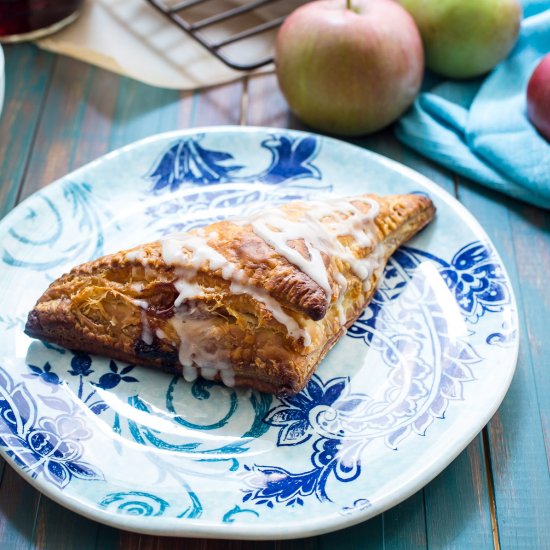 Rum Spiked Apple Turnovers