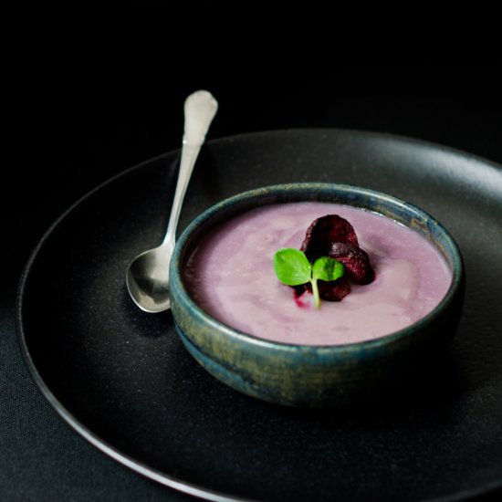 Purple Potato Soup