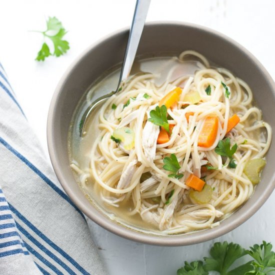 30 Minute Chicken Noodle Soup