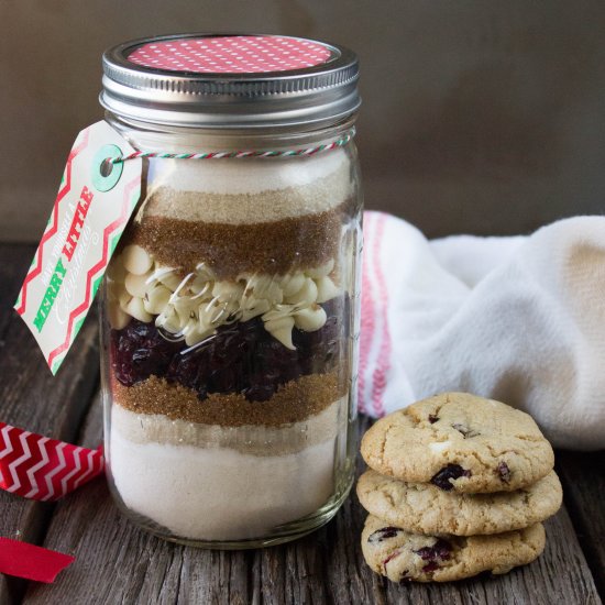 Christmas Cookies in a Jar