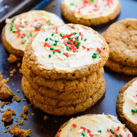 Cookie Butter Creme Cookies