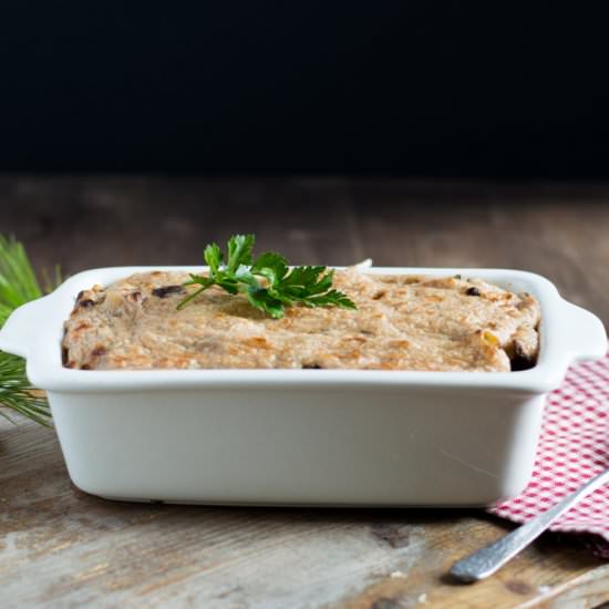 Baked Penne alla Boscaiola