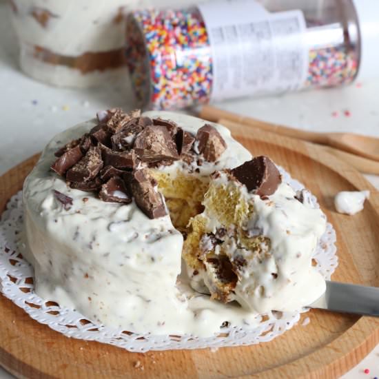 Panettone Ice Cream Cake