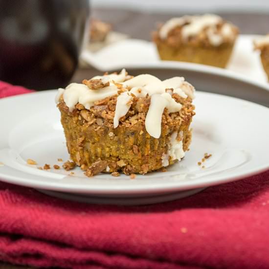 Low Carb Coffee Cake Muffins