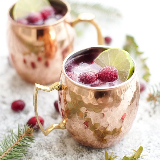 Cranberry Moscow Mule