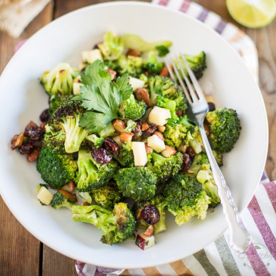 Oven Roasted Broccoli Salad