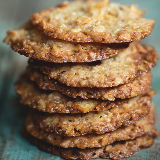 Potato Chip Lace Cookies