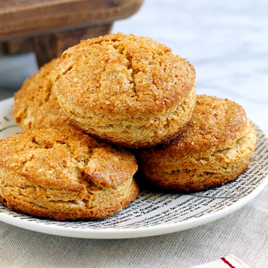 Persimmon Chai Scones