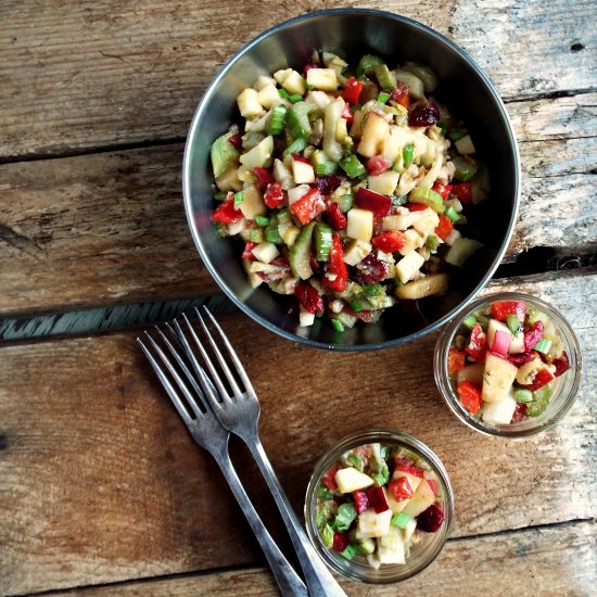 Celery, Fennel & Apple Salad