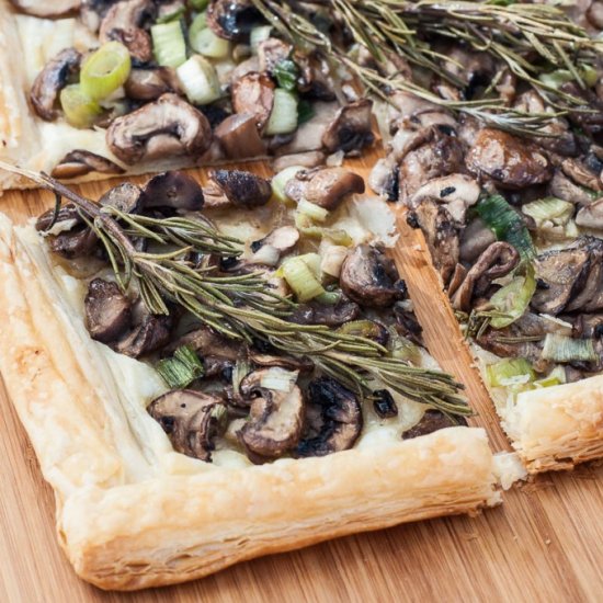 Rosemary Mushroom Tart