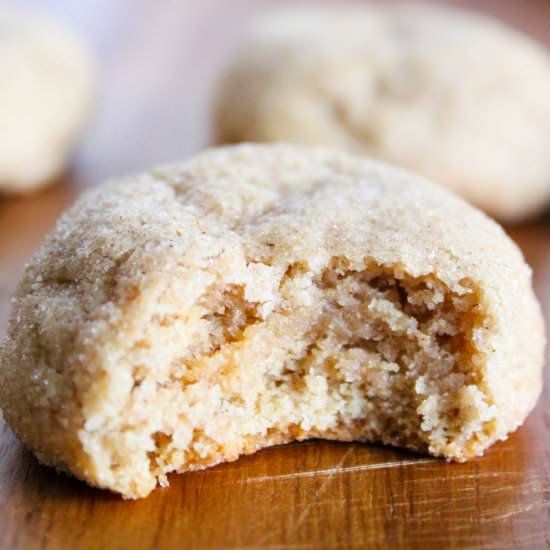 Soft and Thick Snickerdoodles