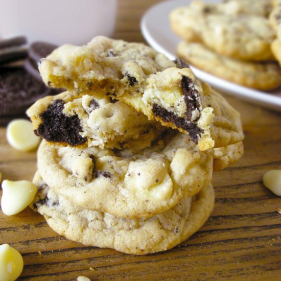 Oreo white chocolate cookies