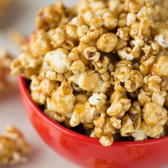 Microwave Caramel Corn