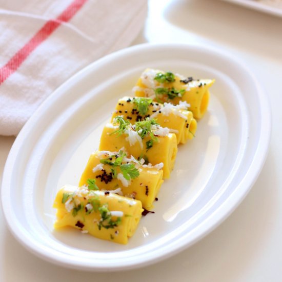 Gujarati Khandvi Recipe