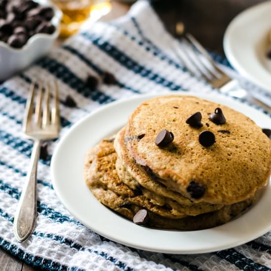 Fluffiest Whole Wheat Pancakes