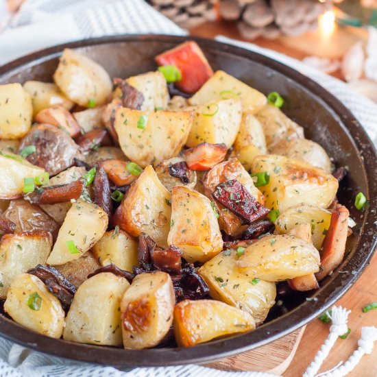 DUCK FAT ROASTED POTATOES