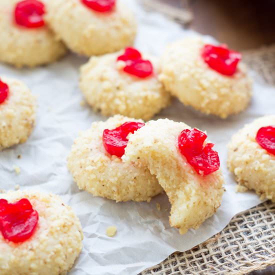 Cherry Cream Cheese Cookies