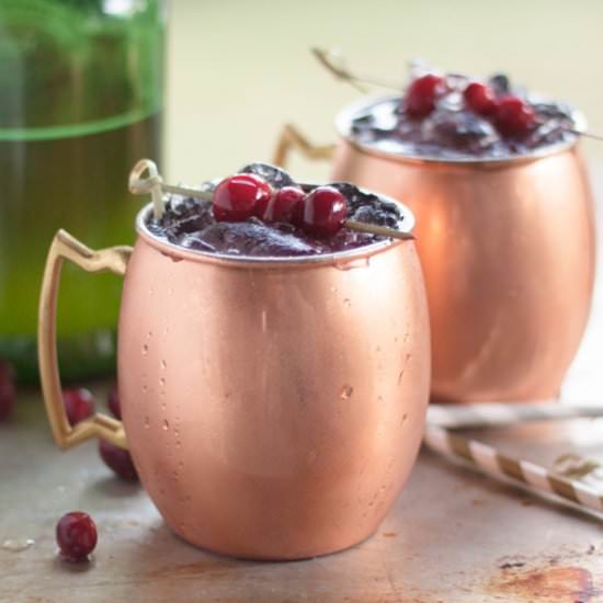 Cranberry Moscow Mules